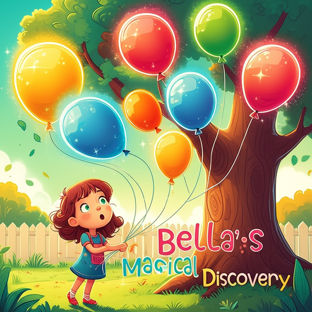 Bella discovers magical balloons